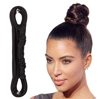 China 2pcs/set Fashion Hair Bun Curler DIY Quick Messy Cloth Braider Popular Bride Hair Styling Tools for sale