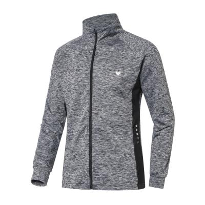 China Breathable Mens Slim Fit Tracksuit Custom Logo Full Zip Top Gym Jogging Top for sale