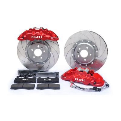 China Car Refitting KLAKLE Brake Racing Biggest Caliber 8520 Brake 6 Pot 410*3MM Brake Disc For BMW X5 X6 for sale