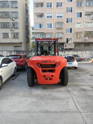 China HELI 10T Used Forklift Truck Diesel Fuel Energy Saving With High Speed for sale