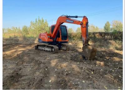 China DX75 Used Doosan Excavator 0.40m3 Bucket 7500kg With Safety Operation for sale