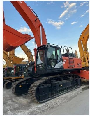 中国 低価格で良質の中古掘削機 HITACHI ZX470 バケツ容量1.9-2.1 m3 マシン重量 47100kg 販売のため