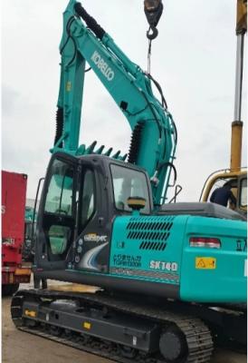 China 14 ton Gebruikte Kobelco graafmachine 0,57m3 emmercapaciteit met goed onderhoud Te koop