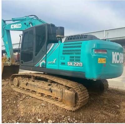 China 22700Kg KobelcoSK220 Used Bucket Excavator 1.1m3 High Flexibility With Well Maintained for sale