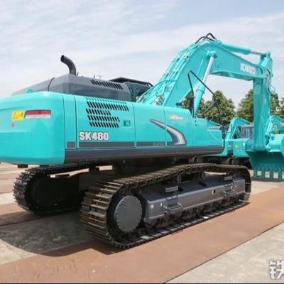 China 1.9m3 Bucket KobelcoSK460 Second Hand Excavator Machine 46400 Kg Weight for sale