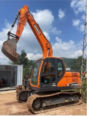 China Doosan DX130 Used Crawler Excavator 0.53m3 13010kg With Hydraulic System for sale