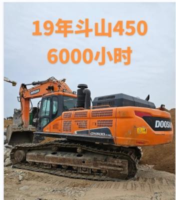 China Used 43 Tons Crawler Excavator Machine Doosan DX450LC Bucket Capacity 2.4m3 for sale