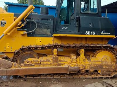 China SHANTUI SD16 Bulldozer de segunda mão 16kPa Pressão do solo para transporte de mineração à venda