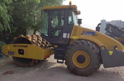 China Second Hand XS123PDBR XCMG Road Roller 12T with 93kw Power Engine for sale