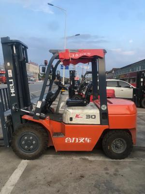 China Driving Style Seat HELI 3T Used Forklift Truck With 2000Kg Lifting Capacity for sale