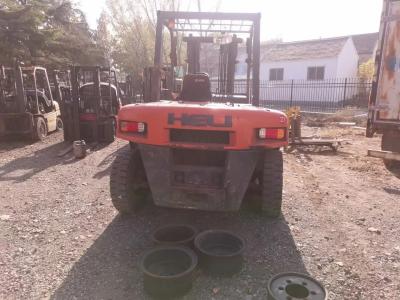 China HELI 6T Used Rough Terrain Forklift 3440mm Full Length With Compact Structure for sale