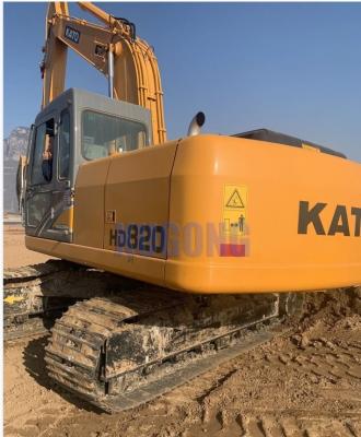 China Used-excavator KATO.HD820 with cheap price and excellent quality with Bucket capacity 0.5 m3  Machine weight 12100 kg for sale