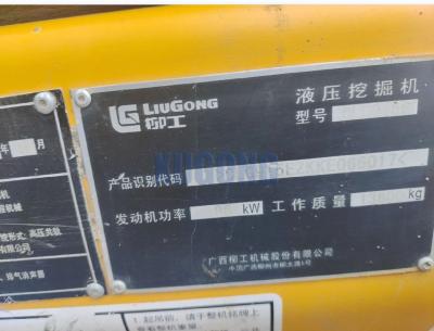 China Knockdown price and excellent quality which used-excavator LIUGONG. 915E  Bucket capacity 0.6m3  Machine weight 13800 kg for sale