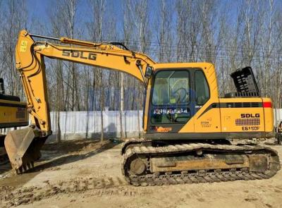 China Low price and  great quality which used-excavator SDLG.E6150F with Bucket capacity 0.6 m3  Machine weight 13800 kg for sale