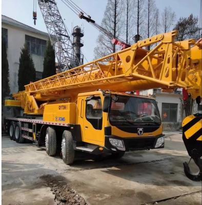 China XCMG QY70K-1 Used Boom Truck Crane 70 Ton High Speed For Stable Lifting for sale