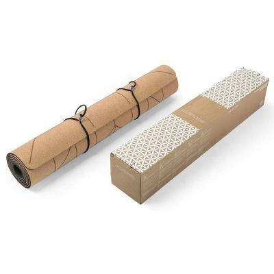 China Eco-Friendly Cork+TPE Kids Portugal Gym Fitness Yoga Mat Thick Custom Natural Cork Yoga Mat Eco Friendly Tapete for sale