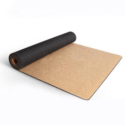 China Eco-Friendly Non Slip Widen Non Slip Exercise Pilates Tpe Tapete De Yoga Thick Cork Yoga Mats de Mat Printed Fitness Kids Home for sale