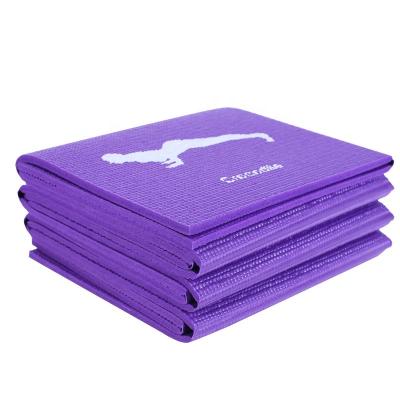 China 2021 New Reasonable Price PVC Yoga Mat Mats Material Design Exercise Pilates Fitness 3/4/5/6/8mm Non-slip Travel Eco-Friendly Foldable PVC Yoga Mat for sale