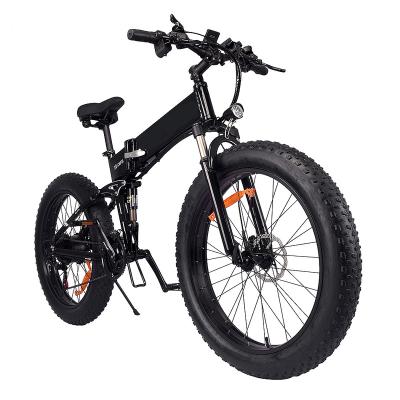 China Aluminum Alloy High Performance MTB Sport Electric Bike Foldable Ebike Mens1000w 48v Fat Tire for sale