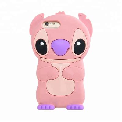 China Cute J7/A7/E7 3D Lovely Cartoon Stitch Silicone Mobile Phone Case A001 for sale