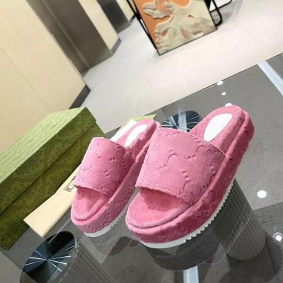 China Fashion trend wholesale luxury designer famous brand slippers sports brand slides for women GG slippers women designer sandals for sale