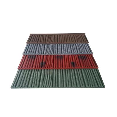 China Modern Industrial Design Stone Coated Sheet Building Material Metal Steel Roofing Roof Tiles for sale