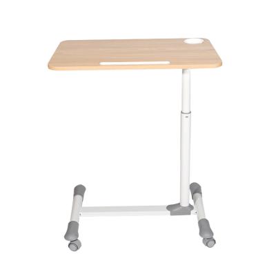 China (Size) Adjustable High Quality Multifunctional Portable Laptop Table Over Bed Table Hospital Food Medical Tables for sale