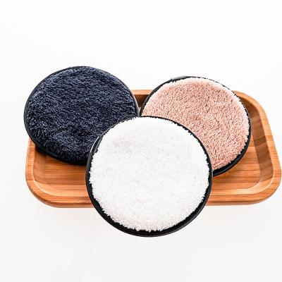 China High Quality Organic Skin Care Treatments Microfiber Makeup Remover Face Cleansing Reusable Cotton Pads for sale