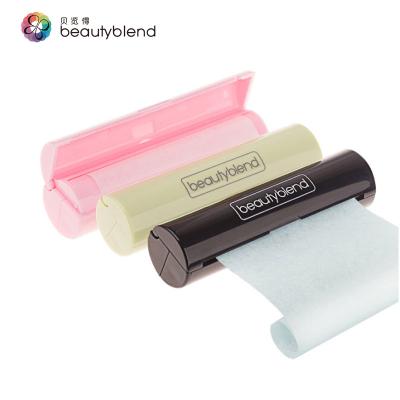 China Portable Zippered Roll Tissue Beautyblend R-8027 Oil Absorbing Paper for sale