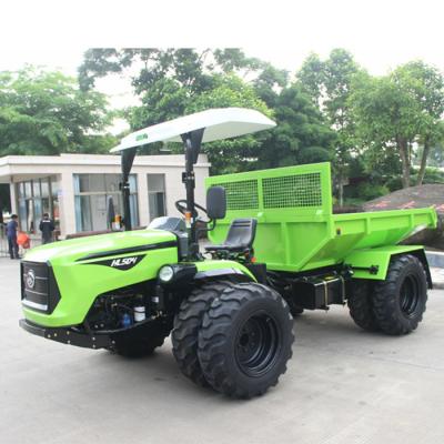 China Palm Fruit Collection Mini Tractor Expensive Best Than Kubota HL504-3 50Hp 4X4 4Wd Mini Farm Agricultural Tractor Sawah Traktor Truck China Huili Mini Tractor Backhoe Loader Cargo for sale