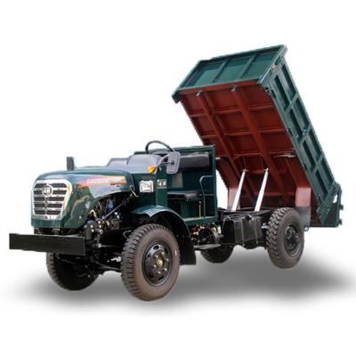 China Farm Tractor HL134K Huili Brand 4wd Mini Tipper Garbage Trucks for sale