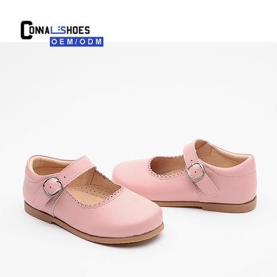 China Connal OEM Breathable High Quality Kids Dress Girls Party Flat Shoes for sale