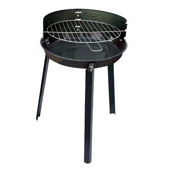 China Adjustable Height 15 inch simple round bbq grill Mini Round BBQ Grill Foldable Portable Kettle Charcoal Barbecue Grill for sale