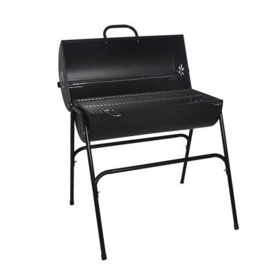 China Adjustable Height China Factory Full drum bbq charcoal charcoal braai for sale