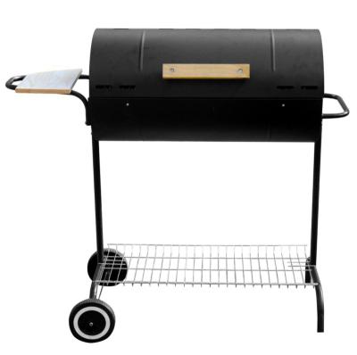 China Adjustable Height South America hot sale barrel bbq grill oil drum barbecue barrel smoker for sale