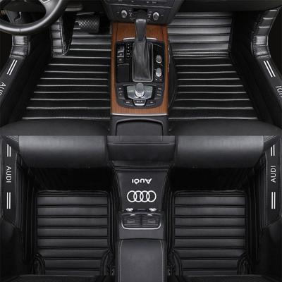 China Luxury Customizable Car Floor Mats Waterproof Custom Shapes Special For Car Mats for sale