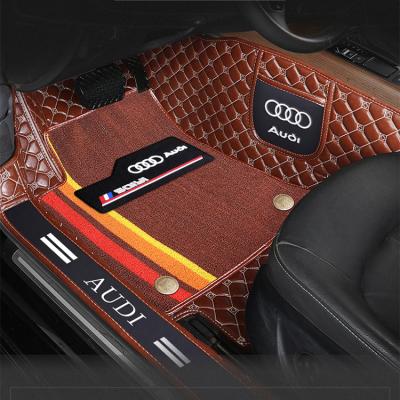 China High quality wholesale custom made luxury car floor mats a full set of car floor mats for sale