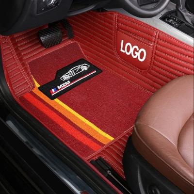 China Luxury Personalized Non-slip Car XPE PVC Car Mat Carpet Protection Non-Slip Leather Mat Customization for sale