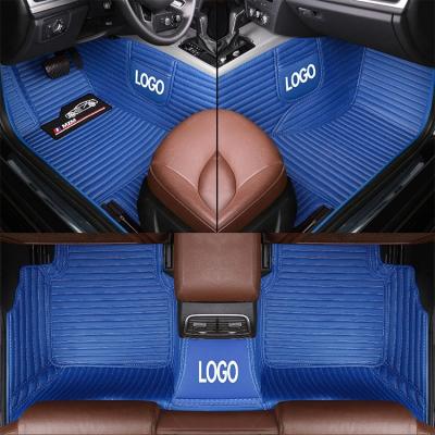 China Wholesale Price High Quality Luxury Waterproof Car Mats 3pcs Mats Car Flooring for sale