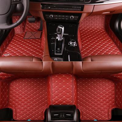 China Mat Chinese Factory Wholesale 5d luxury vehicle car interior accessories leather floor car mats for sale