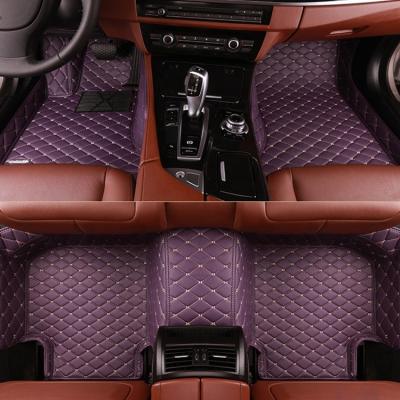 China Car Floor Mats For Left Hand Drive Single Layer 7d Non-slip Cheap Car Floor Mats Unique High Quality Luxury Double Pretty Models for sale