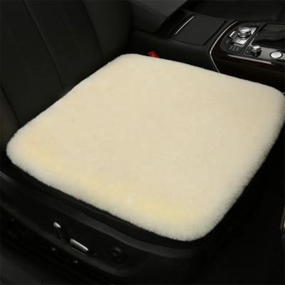 China Modern Luxury Car Cushion Cover Stylish Cute Furry Car Seat Cover Cushion for sale