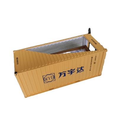 China Food Flexitank with imported food grade PE film and PP fabric durable material flexibag 20ft for sale