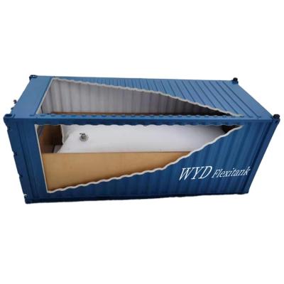 China Imported food grade PE material 20ft container flexibag multilayer flexitank for non-hazardous chemical transportation for sale