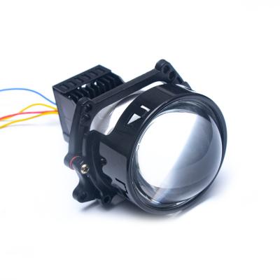 China 3 inch 55W double cup lens double led headlight universal 3 inch retrofit projector lens standard size for sale