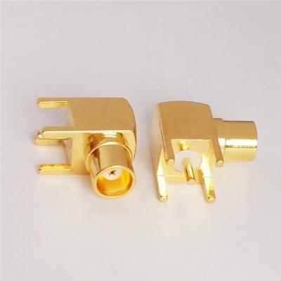 China Performance RF Connector MCX-KWE Female Plate Patch Soldering PCB Fixing MCX-KWHD Earphone Plug MCX-KWE for sale