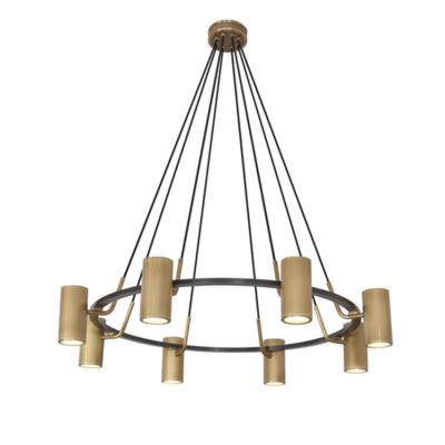 China New retro design contemporary simple chandelier Nordic living room dining room lamp chandelier for sale