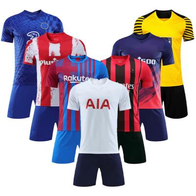 China 2021 Thailand Footbal Uniform T-shirt New Season High Quality Custom Original Kids Wear Sports Sets Retro Children's Singlet T-shirt for sale