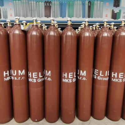 China Industrial ISO Approved High Pressure Empty Helium Gas Cylinders With Valve for sale