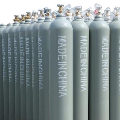 China Industrial Gas Customized Steel Factory Wholesale Seamless Large Size Nitrogen Oxygen CO2/Argon Gas Cylinder Price for sale